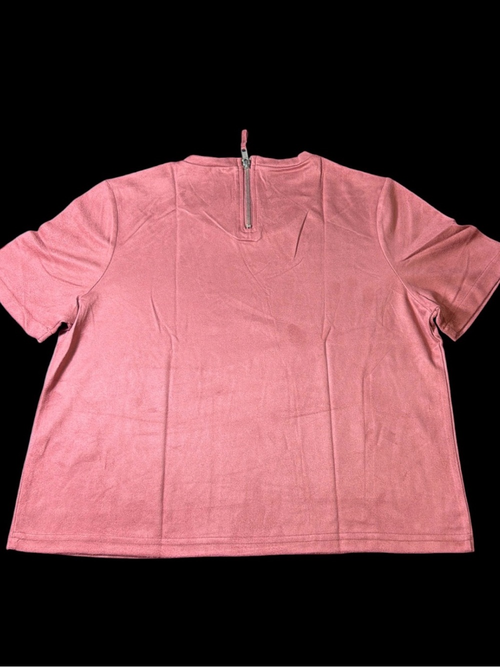 Zara Dusty Rose Short-Sleeve Top & Straight-Leg Pants - Picture 5 of 5